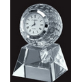 Golf Ball Clock Award with Base